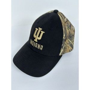 Indiana Hoosiers Hat Cap Camo Adjustable Men NCAA College Captivating IU Hunting